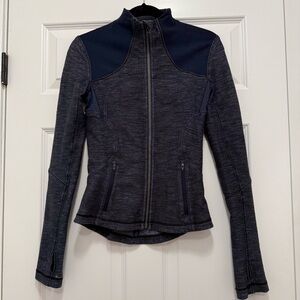 Lululemon navy zip-up